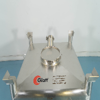 Glatt TC750 750 Liter Stainless Steel Stackable Tote image 3